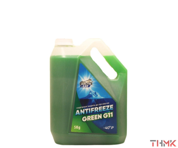 Антифриз Нефтесинтез Arctic Cat Green -40 °С G11 5 кг